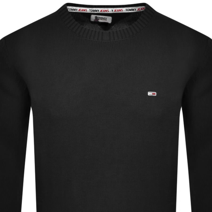 Alternative Image for ProductTommy Jeans Essential Crew Knit Jumper Black2